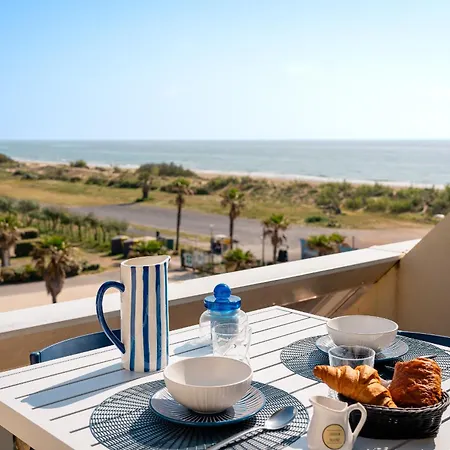 Апартаменты Blue Light - Vue - Dernier Etage - Parking - Climatisation - Village Naturiste