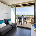 Appartement Blue Light - Vue - Dernier Etage - Parking - Climatisation - Village Naturiste Agde
