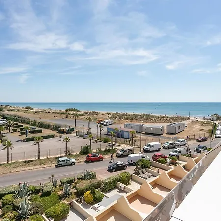 Village Naturiste R4n - Le Blue Light Heliopolis Sea View Luxe Apartment Agde