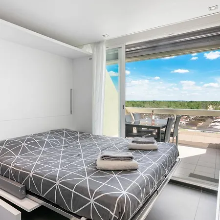 Apartment Village Naturiste R4n - Le Blue Light Heliopolis Sea View Luxe Agde