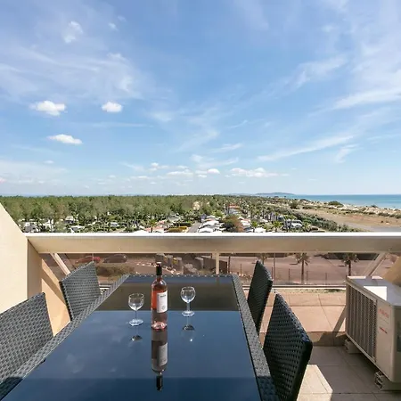 Blue Light - vue mer - dernier étage - parking - climatisation - Village Naturiste Agde