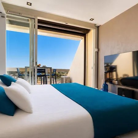 Blue Light - Vue - Dernier Etage - Parking - Climatisation - Village Naturiste * 아그